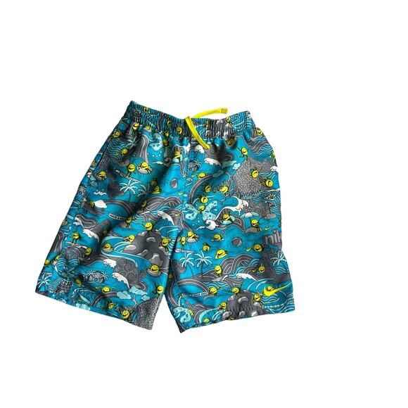 Boys Nike Swim Volley Trunks/Shorts, Two Pair, Medium, Lined, 8" inseam, Youth - Picture 2 of 8